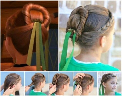 Hairstyle like Anna and Elsa