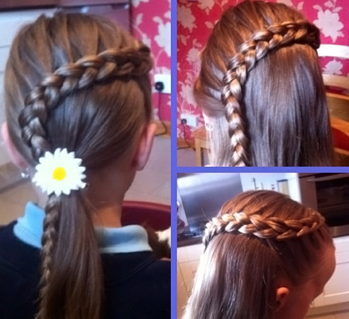Hairstyles for school photos