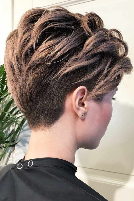 Fashionable short haircuts 2019-2020