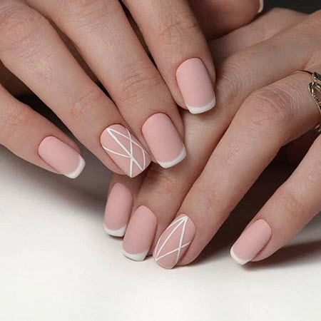 Fashionable and original French manicure 2019-2020